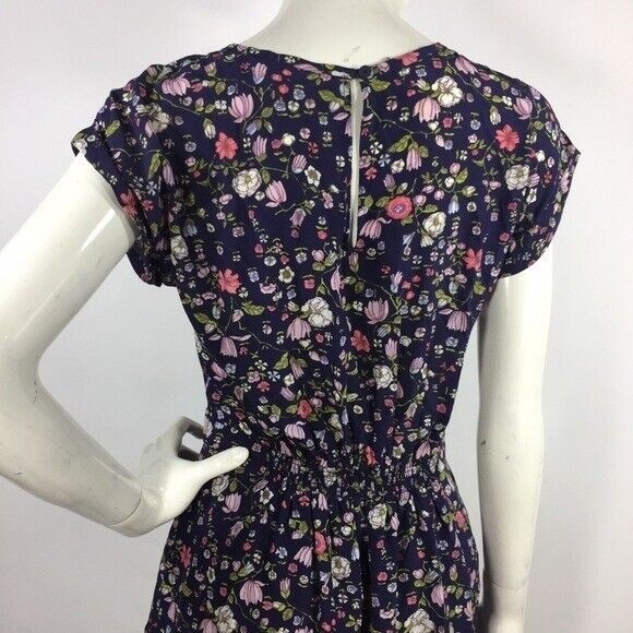 Rebecca Taylor Floral Tapestry Print Silk Dress - Picture 5 of 12